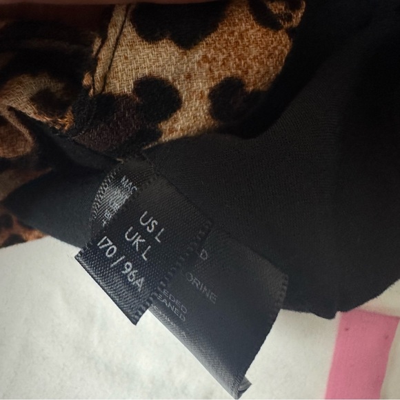 Urban Outiftters NWT Animal Leopard Tiger Print Patchwork Tank Dress Linen Sz L - Picture 10 of 12